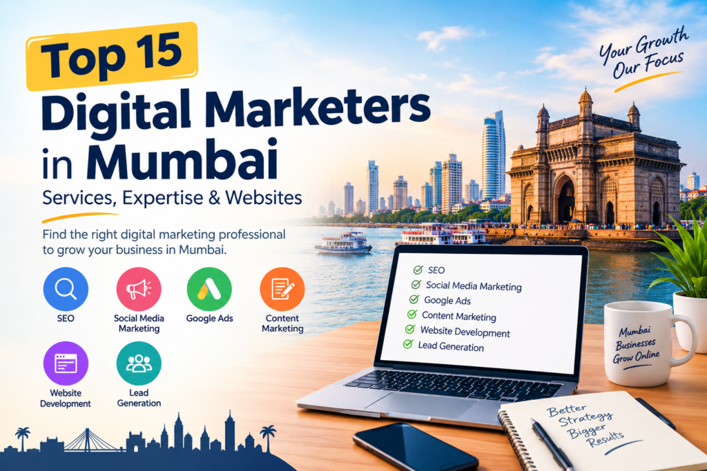 Top 15 Digital Marketers in Mumbai 2026